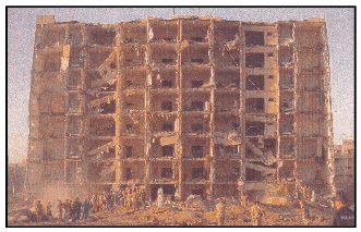 Truck bomb destroyed the Khubar
Towers