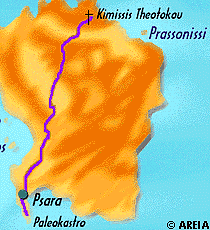Map of Psara