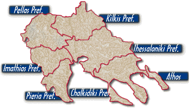 Central Macedonia Map
