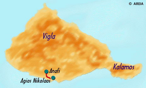 Map of Anafi
