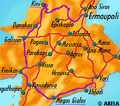 Map of Siros