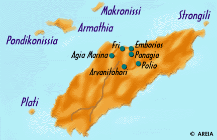 Map of Kassos